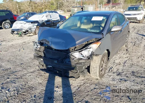 2011 Hyundai Elantra Gls from USA, damaged, VIN 5NPDH4AE2BH019151